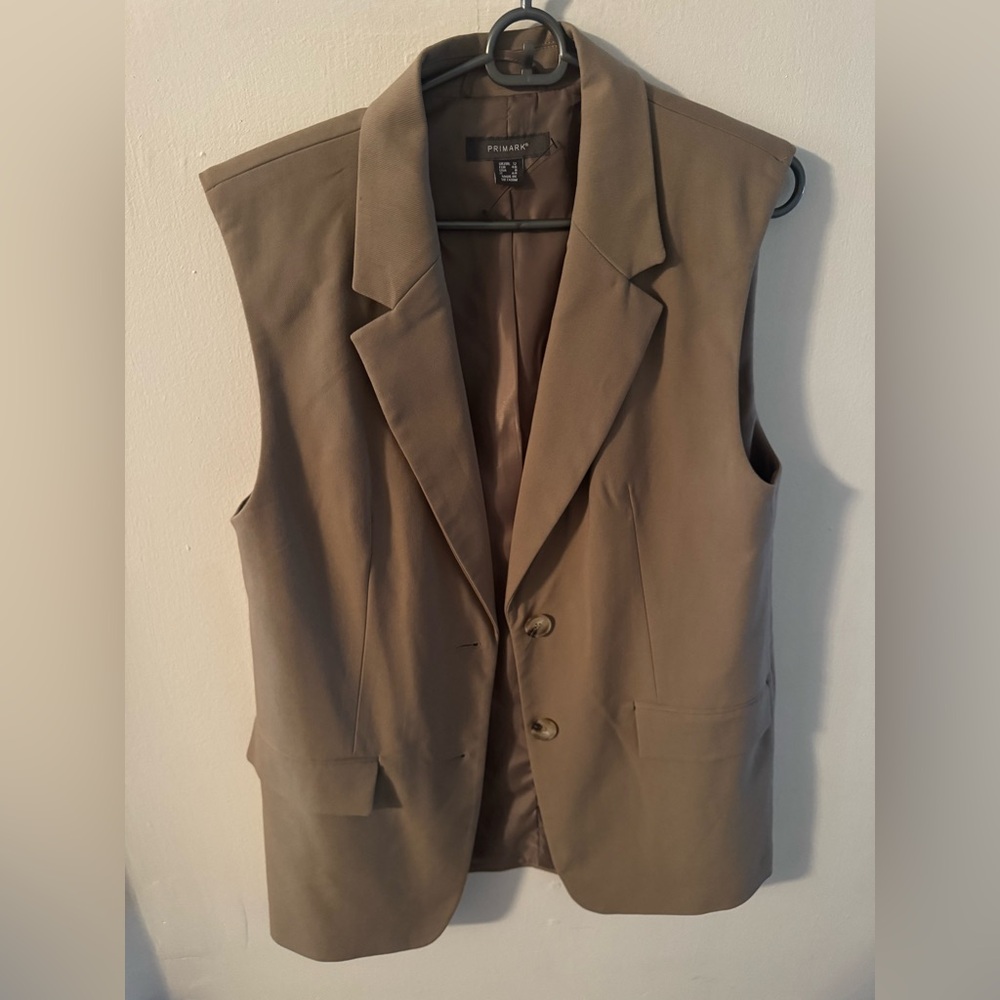 Primark Camel Sleeveless Vest